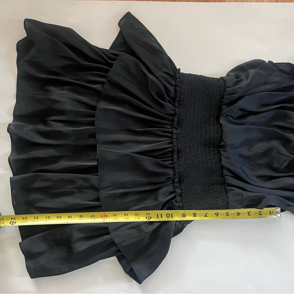 Bcbgmaxazria tired ruffle dress small - Picture 11 of 12